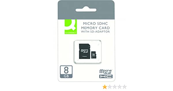 8GB MICRO SDHC MEMORY CARD WITH SD ADAPTOR