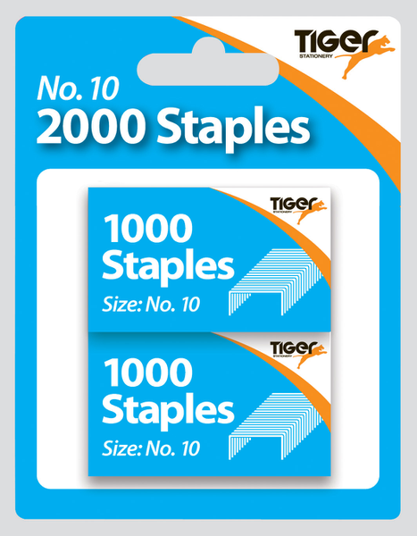 2000 No.10 Staples Blister