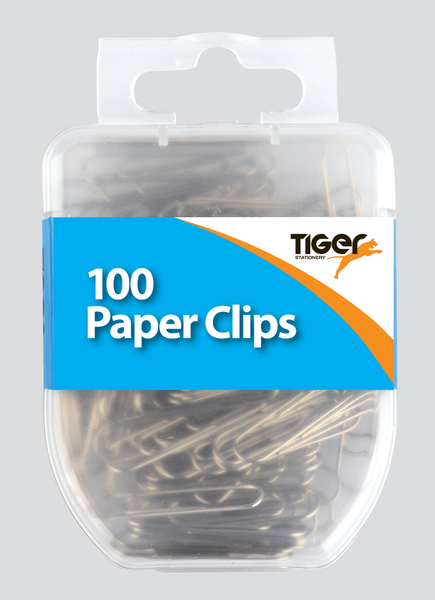 Essential 100 Paper Clips Steel