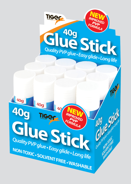 PVA Glue Stick 40g Display Box