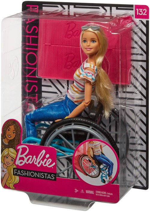 Barbie Fashionistas with wheelchair ( Caucasian)