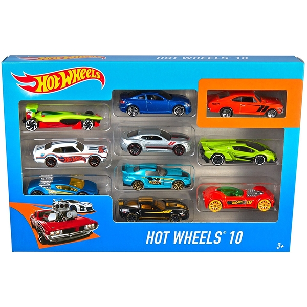 Hotwheel 10 Car Giftpack