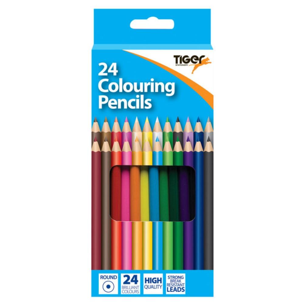 Full Length Colouring Pencils Box 24