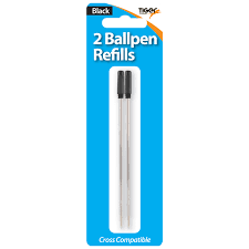 Parker Type Ball Pen Refills 2Pk