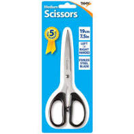 19cm (7.5in) Scissors Black