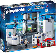 Playmobil 6919 City Action Police Station with Prison