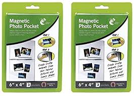 6 X 4 MAGNETIC PHOTO POCKETS