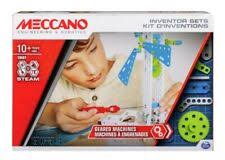 MECCANO 6047097, Set 3, Geared Machines S.T.E.A.M. Building Kit with Moving Parts,