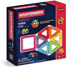 Magformers Basic 14-piece Magnetic Construction Toy