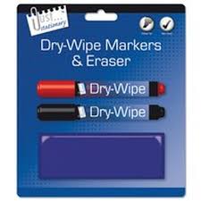 Dry-Wipe Markers&Erasers