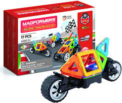 Magformers 707019 Amazing Transform Wheel Set Magnetic Building Toy,