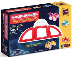 MAGFORMERS MY FIRST BUGGY CAR SET RED