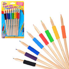 Bright Grip Colouring Pencil (Pack of 8)
