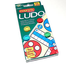 Magnetic LUDO travel game