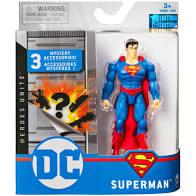 DC Universe - DC Comics 1st Edition 4-Inch Superman Action Figure