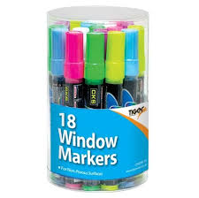 mix clour Window Markers (SINGLE) 1PC'S
