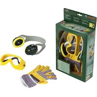 Children's Bosch Safety Gloves, Goggles and Ear Protectors