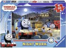 Thomas Glow in the Dark Night Work 60 Piece Jigsaw Puzzle