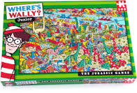 WHERE'S WALLY JURASSIC 100PC PUZZLE