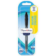 Paper Mate Flexgrip Ultra Retractable Ballpoint Pen | Medium Point (1.0 mm) | Black