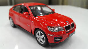 PERSONALISED BMW X6 1.38 RED DIECAST MODEL