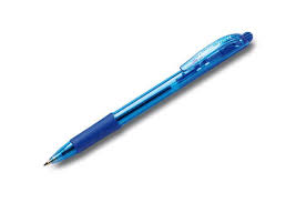 Pentel  blue retractable ball pen 0.7MM