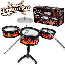 Desktop Drum Kit Musician Drummer Instrument Practice