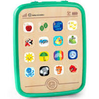 Baby Einstein Hape Magic Touch Tablet Wooden musical toy with over 150 melodies and 3 languages,
