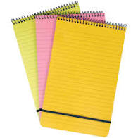 Neon Note Books 210mm x 128mm (3 Pack)