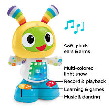 Juniors BeatBelle, Baby Dance and Move Robot, Electronic Toy with Music and Lights, Suitable for 6 M