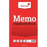 Silvine Duplicate Memo Book - Numbered 1-100 with index sheet (297 x 210mm)