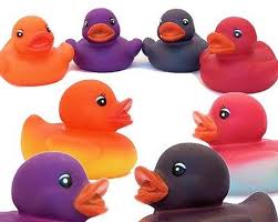 Rubber Colour Changing Duck Bath Toys