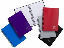 Assorted A6 Spiral Notebook - Ruled Hardback Note Books