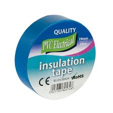 19mm x 20m Electrical PVC Blue Tape