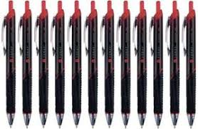 Foray Gel Rollerball Pen Autograph Red Pack 8