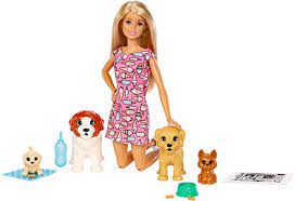 Barbie Doggy Day-care Doll with Puppy's Playset