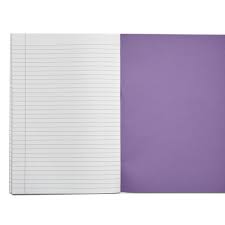 RHINO A4 Exercise Book 80 Page, F8M, PURPLE