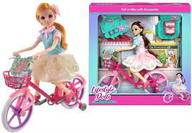 Lifestyle Dolls - Doll With Bicycle Set & Accessories