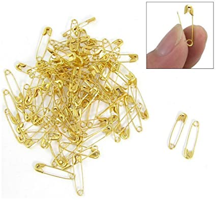 SAFETY PINS Size 3 (2) GOLD