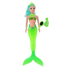 55cm Mermaid Princess Soft Toy Plush Doll (Green)