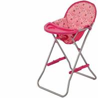 Melogo Toys - High Chair for Childrens Doll - Pink