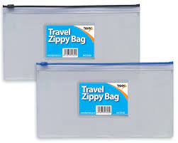 DL/Travel PVC Zippy Bag Assorted