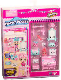 Shopkins Happy Places Decorator Pack Bearly Ballet Class Set
