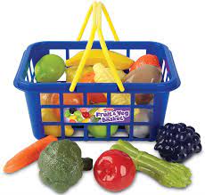 Little Shopper Fruit & Vegetable Basket Play Food