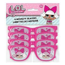 4 x Plastic Glasses - Party Bag Toys/Fillers - LOL Surprise