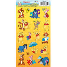 WINNIE THE POOH STICKERS ASSORTED