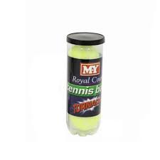 M.Y PACK OF 3 ROYAL COURT TENNIS BALLS