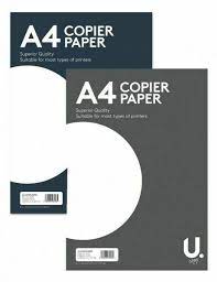 A4 Quality 75gsm 60 Sheets White Copy Paper
