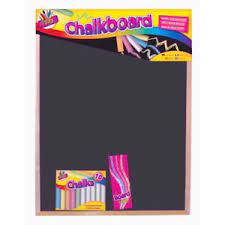 Artbox Jumbo Chalk Board 60 x 80cm - Chalks Blackboard