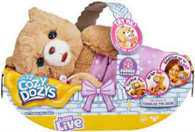 Little Live Pets Cozy Dozy The Bear Cubble Soft Toy